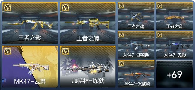 穿越火线：枪战王者V7 8王者武器 102英雄武器 4英雄角色 116万化 专家S