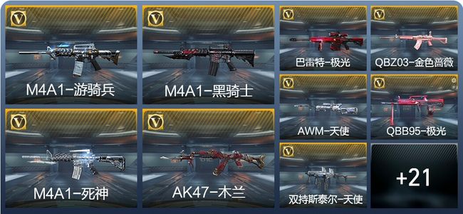 穿越火线：枪战王者V4 35英雄武器 77万化 专家S