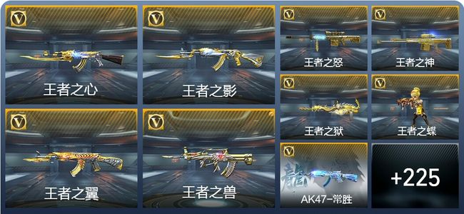 穿越火线：枪战王者V8 23王者武器 352英雄武器 9英雄角色 615万化 枪圣