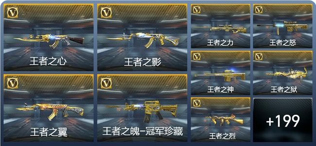 穿越火线：枪战王者V9 39王者武器 313英雄武器 5英雄角色 437万化 枪圣