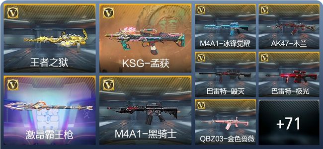 穿越火线：枪战王者V2 3王者武器 102英雄武器 2英雄角色 111万化 大师SS