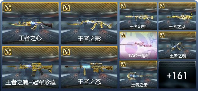 穿越火线：枪战王者V8 10王者武器 304英雄武器 5英雄角色 415万化 大师