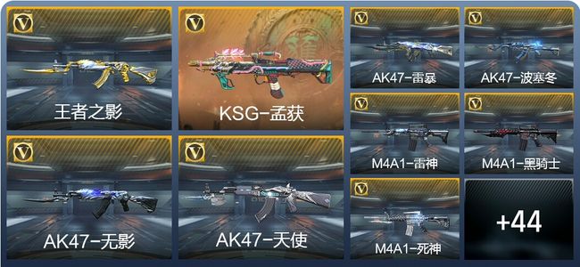 穿越火线：枪战王者V5 2王者武器 70英雄武器 140万化 专家S