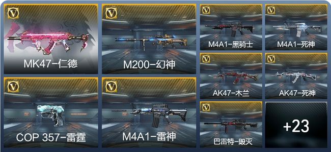 穿越火线：枪战王者V2 37英雄武器 58万化 专家S