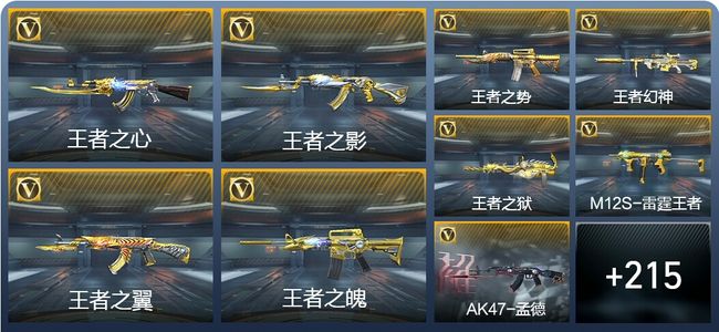 穿越火线：枪战王者V8 33王者武器 318英雄武器 2英雄角色 451万化 传奇