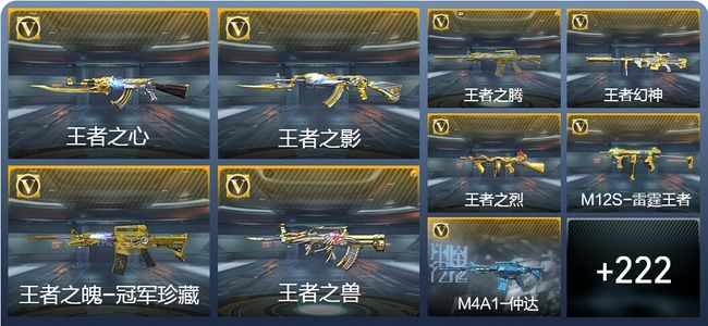 穿越火线：枪战王者V8 32王者武器 339英雄武器 8英雄角色 347万化 专家