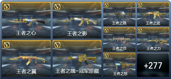 穿越火线：枪战王者V9 42王者武器 429英雄武器 12英雄角色 663万化 枪王