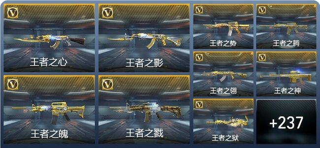 穿越火线：枪战王者V9 41王者武器 393英雄武器 10英雄角色 540万化 专家