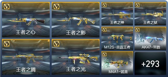 穿越火线：枪战王者V9 40王者武器 482英雄武器 7英雄角色 779万化 枪王