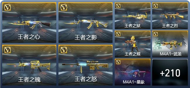 穿越火线：枪战王者V8 19王者武器 335英雄武器 2英雄角色 342万化 大师