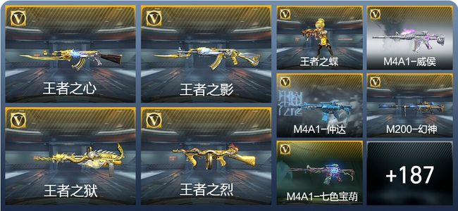 穿越火线：枪战王者V6 14王者武器 264英雄武器 4英雄角色 416万化 专家