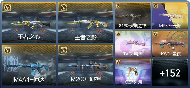 穿越火线：枪战王者V6 10王者武器 201英雄武器 3英雄角色 286万化 专家