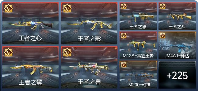 穿越火线：枪战王者V8 32王者 356英雄武器 5英雄角色 513万化 专家