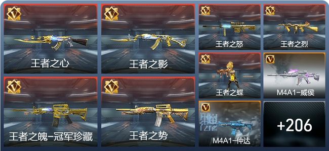 穿越火线：枪战王者V9 19王者 347英雄武器 9英雄角色 261万化 专家S