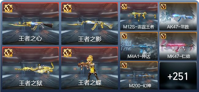 穿越火线：枪战王者V7 20王者 378英雄武器 11英雄角色 645万化 专家