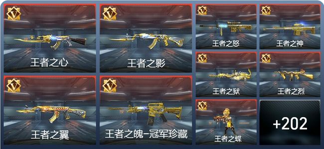 穿越火线：枪战王者V8 25王者 346英雄武器 9英雄角色 555万化 专家S