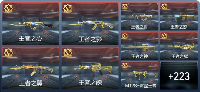 穿越火线：枪战王者V8 22王者 307英雄武器 5英雄角色 402万化 精英