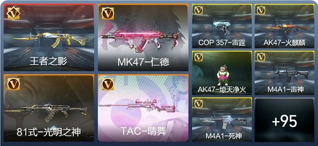 穿越火线：枪战王者V2 8王者 139英雄武器 3英雄角色 135万化 专家