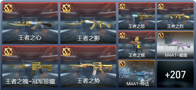 穿越火线：枪战王者V9 19王者 347英雄武器 9英雄角色 261万化 专家