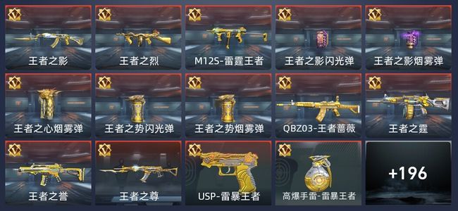 穿越火线：枪战王者V6 20王者 328英雄武器 1英雄角色 263万化 精英