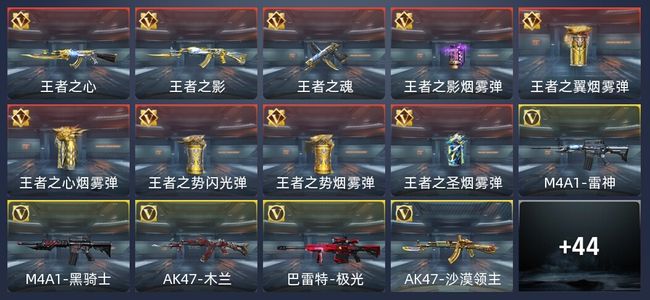 穿越火线：枪战王者12王者 76英雄武器 64万化 专家S