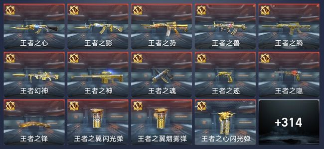 穿越火线：枪战王者V8 36王者 508英雄武器 9英雄角色 784万化 专家S