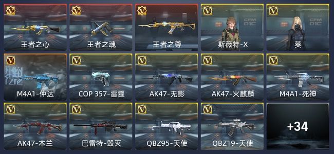 穿越火线：枪战王者V1 3王者 51英雄武器 2英雄角色 31万化 枪王S