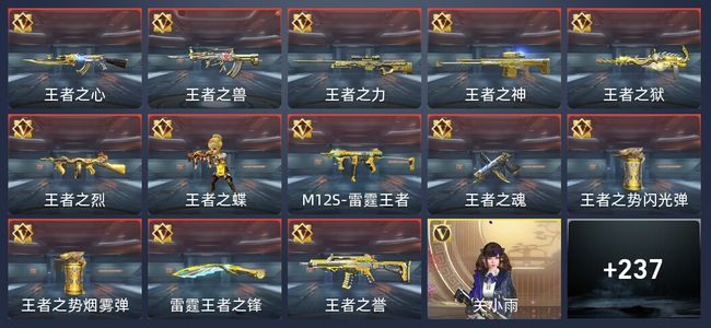 穿越火线：枪战王者V8 14王者 377英雄武器 3英雄角色 374万化 精英