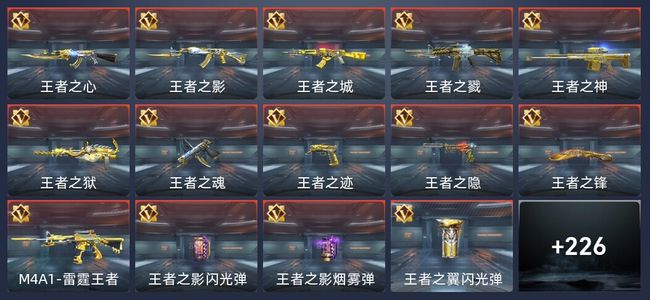 穿越火线：枪战王者V8 32王者 353英雄武器 7英雄角色 470万化 专家S