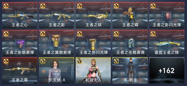 穿越火线：枪战王者V6 12王者 246英雄武器 3英雄角色 374万化 专家