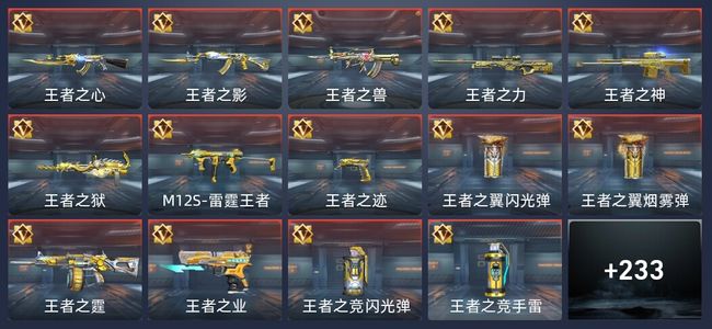 穿越火线：枪战王者V7 19王者 371英雄武器 6英雄角色 459万化 精英