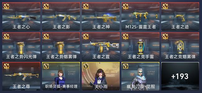 穿越火线：枪战王者V6 13王者 306英雄武器 6英雄角色 357万化 精英
