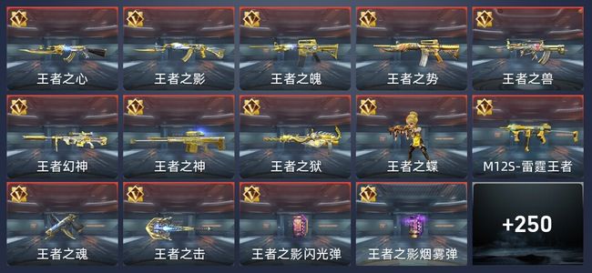 穿越火线：枪战王者V8 33王者 382英雄武器 4英雄角色 560万化 专家