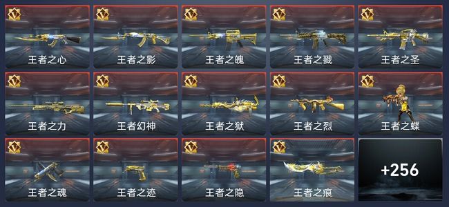 穿越火线：枪战王者V9 57王者 459英雄武器 9英雄角色 611万化 专家S