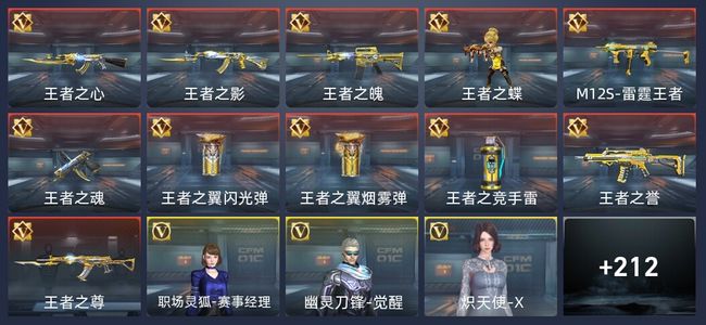 穿越火线：枪战王者V6 13王者 349英雄武器 3英雄角色 389万化 专家