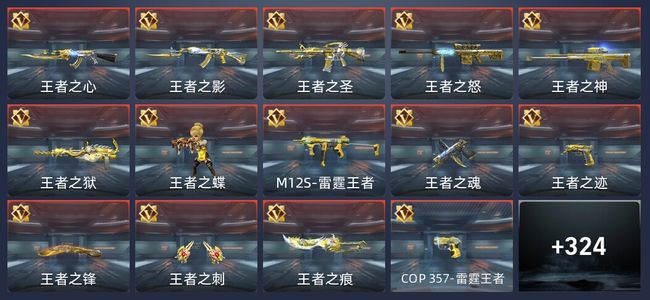 穿越火线：枪战王者V8 43王者 483英雄武器 5英雄角色 679万化 专家
