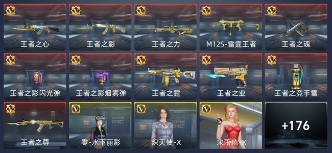 穿越火线：枪战王者V6 11王者 279英雄武器 4英雄角色 383万化 大师