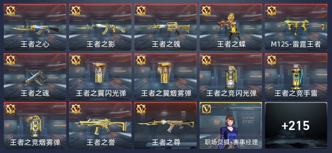 穿越火线：枪战王者V6 13王者 349英雄武器 4英雄角色 389万化 专家