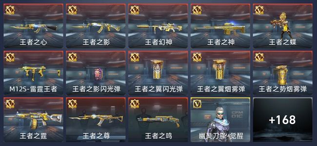 穿越火线：枪战王者V5 14王者 251英雄武器 3英雄角色 330万化 专家S
