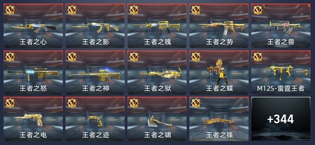 穿越火线：枪战王者V9 47王者 559英雄武器 10英雄角色 788万化 专家