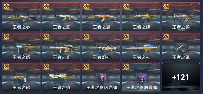 穿越火线：枪战王者V8 25王者 208英雄武器 3英雄角色 284万化 大师