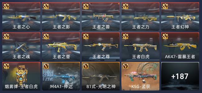 穿越火线：枪战王者V7 11王者 271英雄武器 333万化 精英