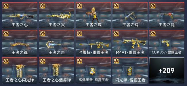 穿越火线：枪战王者V8 20王者 429英雄武器 6英雄角色 528万化 精英