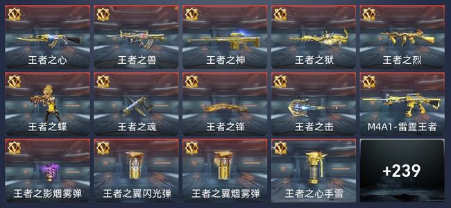 穿越火线：枪战王者V8 24王者 372英雄武器 10英雄角色 412万化 专家S