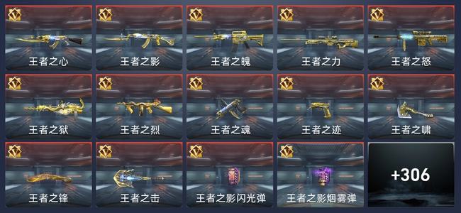 穿越火线：枪战王者V9 43王者 520英雄武器 5英雄角色 655万化 专家S