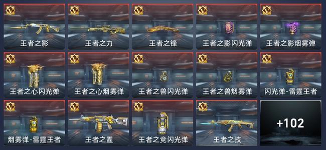 穿越火线：枪战王者V6 29王者 288英雄武器 265万化 精英