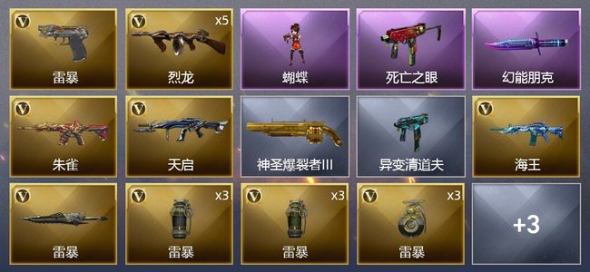 穿越火线（CF）19V武器 可排位 新锐