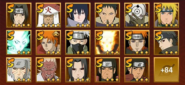 火影忍者V14 39S忍 63A忍 291忍 4873S碎片 25通灵 1000W战力 前100名 暗部