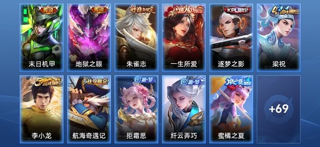 王者荣耀2传说 15史诗 80皮肤 115英雄 荣耀黄金IV