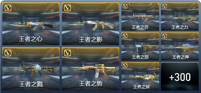 穿越火线：枪战王者28王者武器 309英雄武器 13英雄角色 510万化 专家S